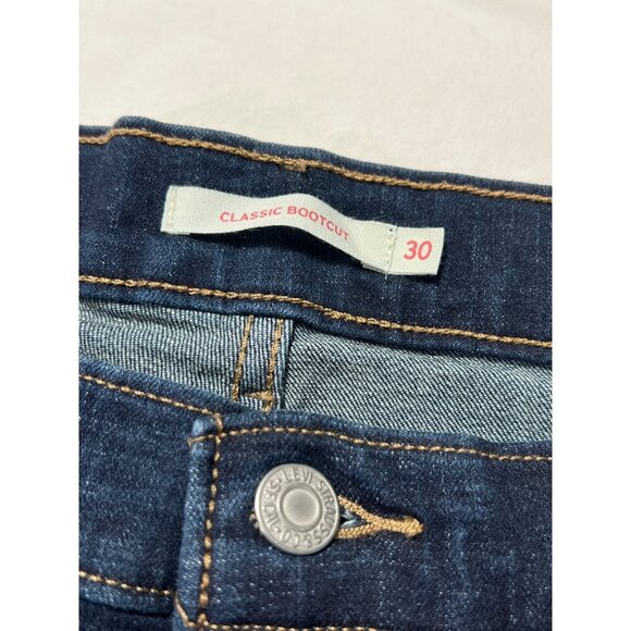 Levis Womens Classic Bootcut Jeans 30 - Picture 4 of 7